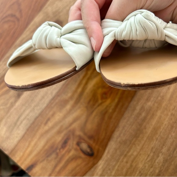 Splendid Barton double knot leather slide sandals - Picture 7 of 9